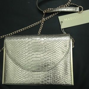 NWT Madison West cross body clutch 9”x6.5”x1”